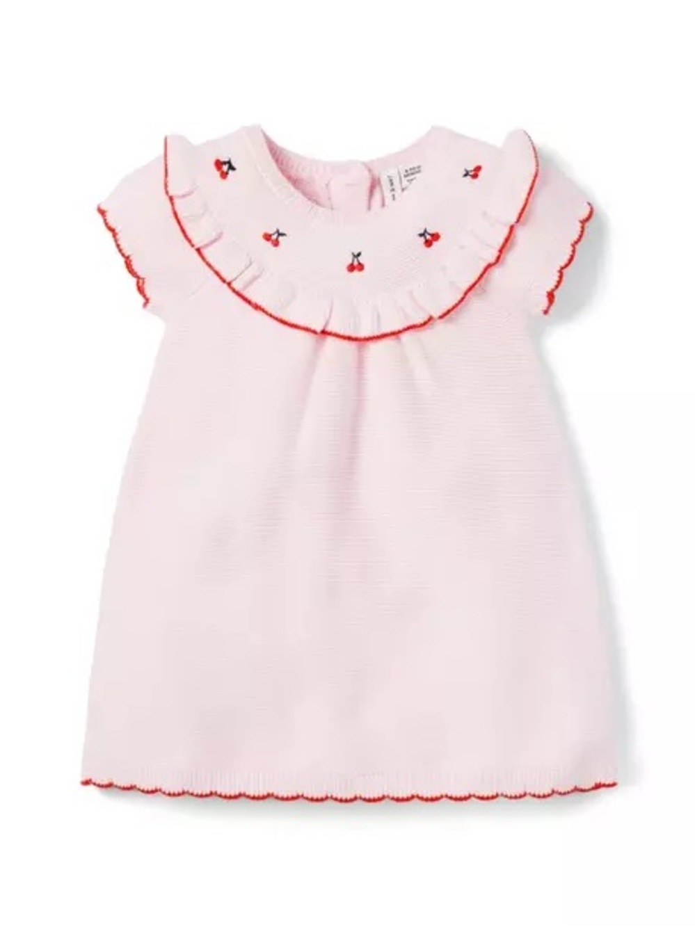 Baby Mindy Pink Baby Cherry Sweater
Dress by Janie and Jack